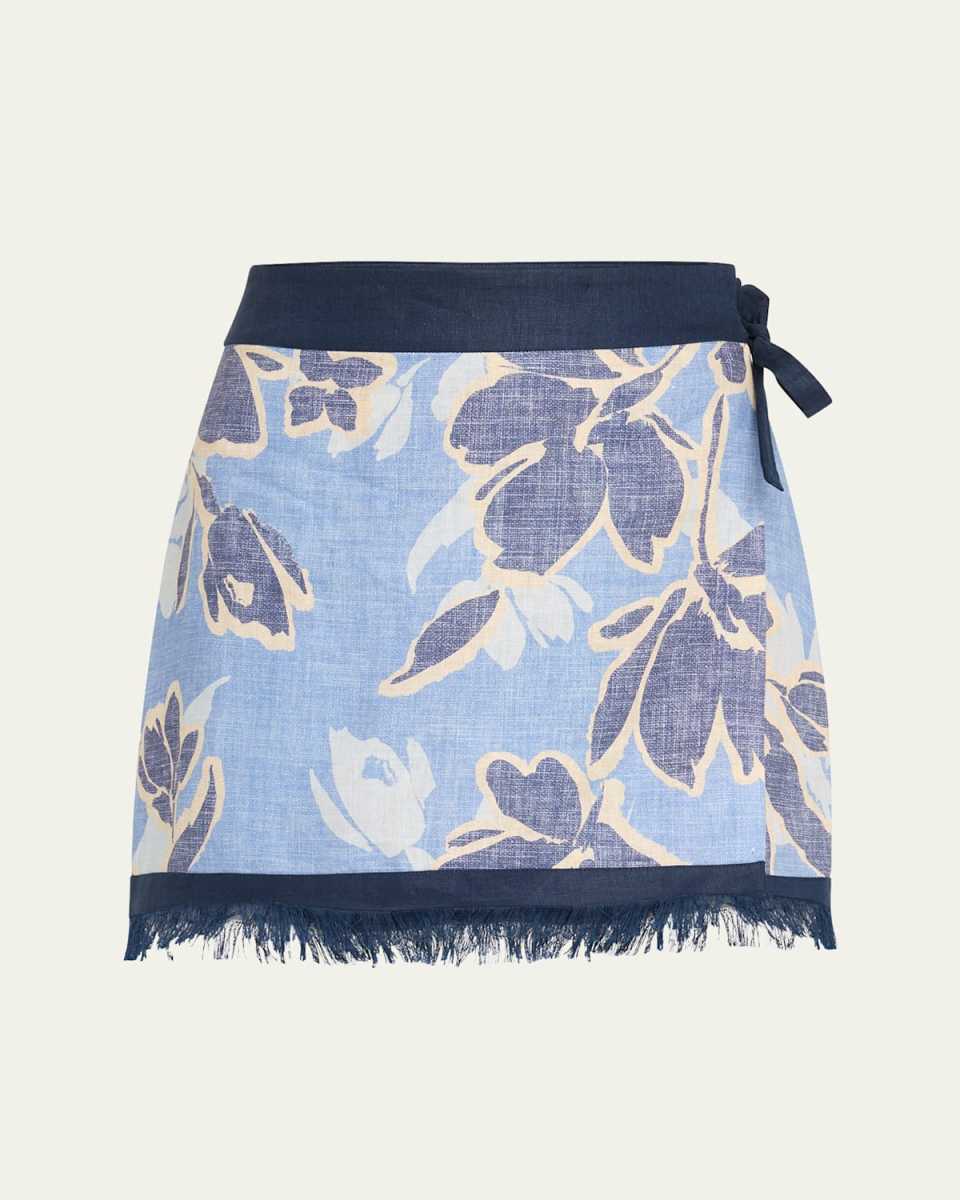 Bethany Wrap Mini Skirt